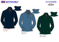 MEN'S POLO SHIRT M/L 61MCB02 Tellini S.r.l. Wholesale Clothing